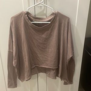 NWT free people long sleeve top!